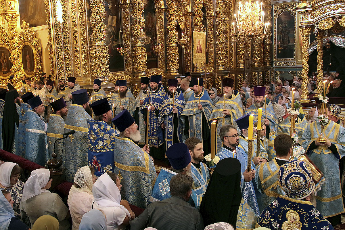 Православное богослужение вечерня